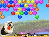 Igrica za decu Olaf Bubble Shooter