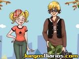 Igrica za decu Comics Couple Dress Up