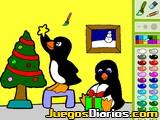 Igrica za decu Penguins Christmas Eve