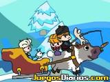 Igrica za decu Elsa Frozen en Trineo