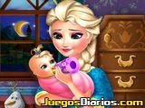 Igrica za decu Elsa Cuida su Bebe