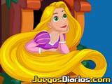 Igrica za decu Rapunzel Limpia el Castillo