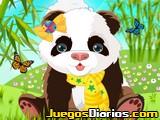 Igrica za decu Cute Panda Dressup
