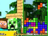 Igrica za decu Minecraft Tetris