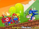 Igrica za decu Mario Zombie Truck Shot