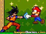 Igrica za decu DBZ Goku vs Mario Bros