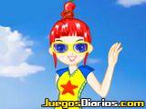 Igrica za decu Doll Beach Dressup