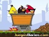 Igrica za decu Angry Birds Dangerous Railroad