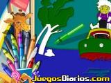 Igrica za decu Ponyo Online Coloring Page